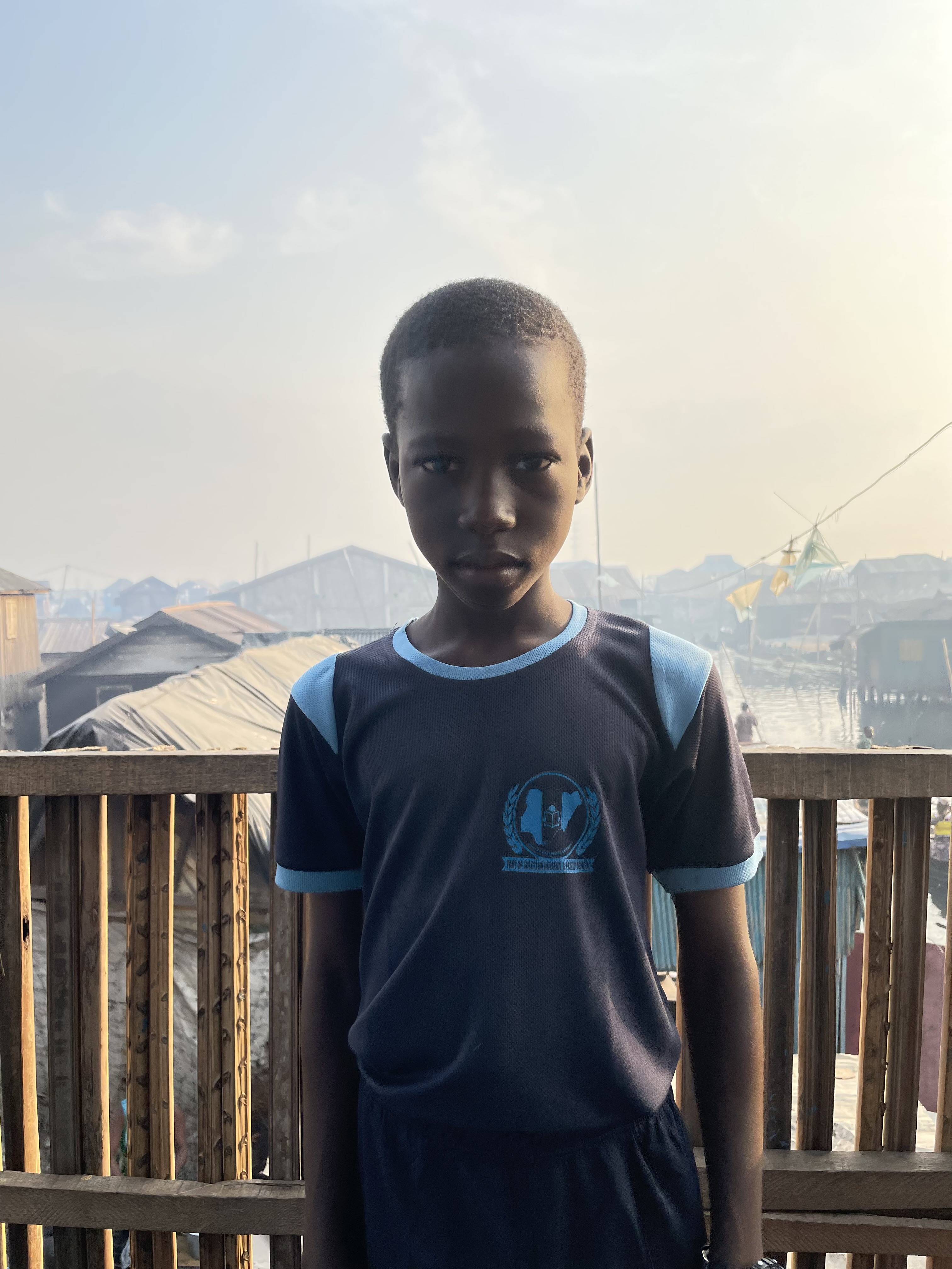 A child supported by Humanity Effect in Makoko